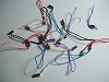 Telefoonkoordjes mix in Zwart/Roze/Wit/Blauw/Rood/Paars