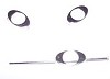 Metalen rijgkraal ovaal 10x5 mm