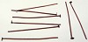 Nietstift 25 mm Koperkleurig