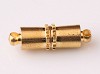 Magnetische sluiting 15x5 mm Goudkleurig