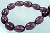 Glaskraal ovaal 12x8 mm Amethist 