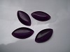 Cateye plaksteen 23x12 mm Paars