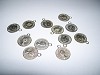 Metallook bedel wilhelmina 14 mm Zilverkleurig