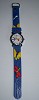 Kinder horloge van rubber Blauw