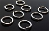Aluminium ring rond 15 mm Zilverkleurig  1,8 mm dik