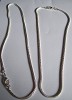 Pandora-style ketting 43 cm en 2 mm dik Zilverkleurig
