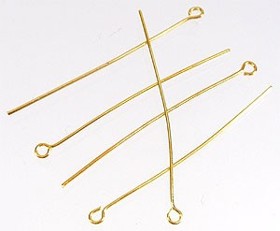 Kettelstiften 50 mm Goudkleurig
