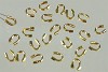 Metalen wire quardian 5x4 mm Goudkleurig