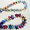 Mix glas rondel 4-8 mm multicolor