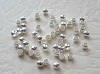 Knijpkralen 1 mm rond Nikkelkleurig
