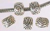 Pandora-style metaal bewerkt 10x7 mm  