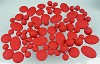 Mix kunstof bewerkt  11-30 mm  Rood