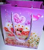 Cadeautasje  met Bloemen 14x11,5x6,5 cm