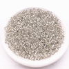 Glas rocailles 2 mm = 12/0    Transparant