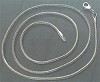 Pandora style halsketting 45 cm en 3  mm  dik Zilverkleurig 