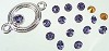 Punt strass plaksteentjes SS16 Ab White 3,8-4 mm
