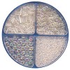 Acryl kralenset in Bruin tinten met 130 kralen en accessoires