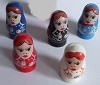 Matrushka poppetjes mix 26x13 mm 