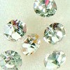 Strass plaksteentje punt SS 28 Rood  6 mm