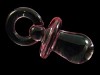 Acryl hanger speen 14x31 mm Roze