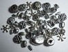 Metallook kralen mix diverse soorten en maten