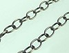 Jasseron dubbele ring schakel 8x7 mm Nikkelkleurig
