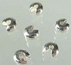 Metalen knijpkraalverberger 5x3 mm Nikkelkleurig 