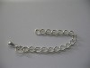 Verlengketting druppel 60x3 mm Goudkleurig