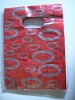 Plastic cadeau tasje 23x16 cm met Blauwe getallen