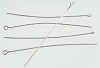 Kettelstiften 32 mm Nikkelkleurig