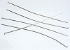 Metalen nietstift 60 mm ca. 0,8 mm dik Nikkelkleurig