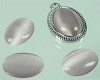 Cateye plaksteen 23x12 mm Rood