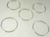 Metalen ring versierd 17 mm