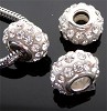 Pandora-style metalen huisje met schroef 12X9 mm