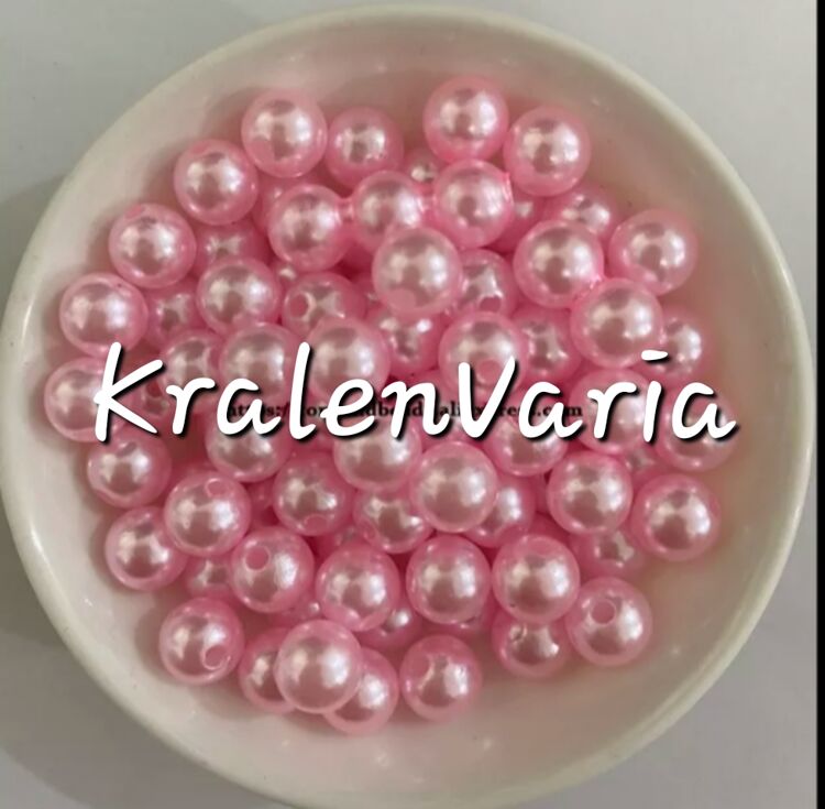 Acryl parel 6 mm Roze