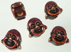 Acryl kraal Boeddha 18 mm